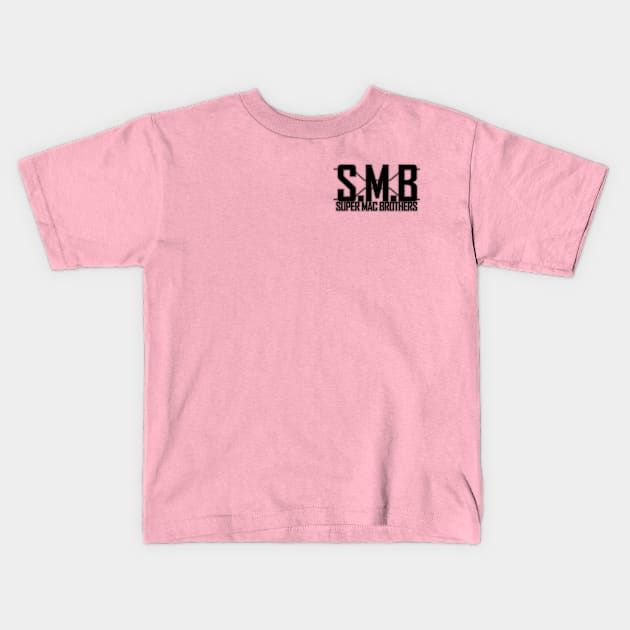 Subtle SMB tee! Kids T-Shirt by SuperMacBrothers